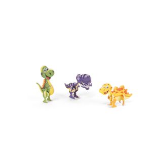 DINOSAURUS. 3D-pussel i papper i form av en dinosaurie, miniatyr 3