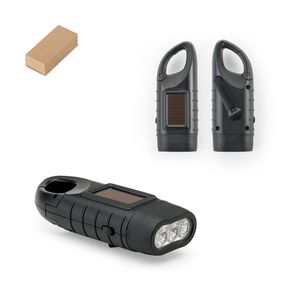 SOLARKY. Kompakt 0'5 W ABS-ficklampa med 3 vita lysdioder och 90 lumen, miniatyr 1