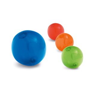 PECONIC. Uppblåsbar badboll i genomskinlig PVC, miniatyr 1
