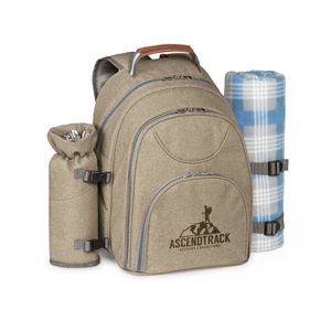 VILLA. kylväsk picknickryggsäck i 600D, återvunnen polyester med hög densitet, miniatyr 3