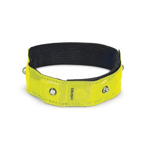 VISIBLE. Reflexarmband med 4 röda lysdioder, miniatyr 4
