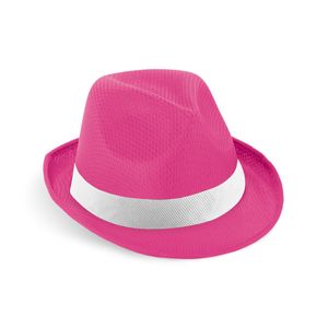 MANOLO POLI. Mössa i PP med vitt polyesterband, miniatyr 2