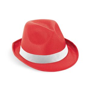 MANOLO POLI. Mössa i PP med vitt polyesterband, miniatyr 10