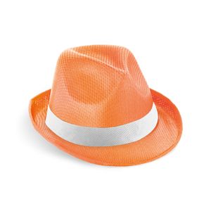 MANOLO POLI. Mössa i PP med vitt polyesterband, miniatyr 6