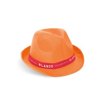 MANOLO POLI. Mössa i PP med vitt polyesterband, miniatyr 4