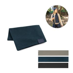 SERENITY. Halsduk i återvunnen polyester (100 % rPET) med en sydd detalj för tryck, miniatyr 1