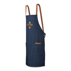 CARDAMOM. Förkläde i bomull (80 % återvunnen) och polyester (20 % återvunnen) (220 g/m²), miniatyr 3