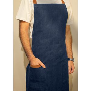 CARDAMOM. Förkläde i bomull (80 % återvunnen) och polyester (20 % återvunnen) (220 g/m²), miniatyr 4
