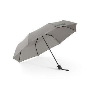 AIDEN. 21" paraply i återvunnen polyester (100 % rPET) pongee 190T, hopfällbart i 3 sektioner, miniatyr 6