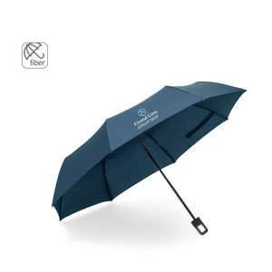 GEORGE. 21'' paraply tillverkat av återvunnen polyester (100 % rPET) 190T vindtät pongee, miniatyr 4