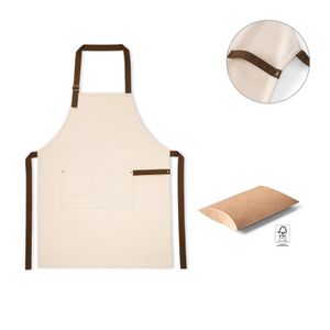 HOLM. Canvas förkläde i 100 % bomull (320 g/m²) med metalldetaljer