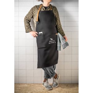 VESPER. Förkläde i 100 % bomullsduk (300 g/m²) med metalldetaljer, miniatyr 5
