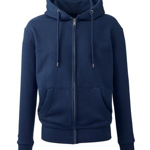 Mens Anthem full-zip hoodie, miniatyr 2
