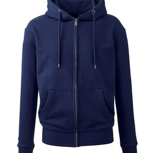 Mens Anthem full-zip hoodie, miniatyr 5