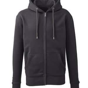 Mens Anthem full-zip hoodie, miniatyr 9