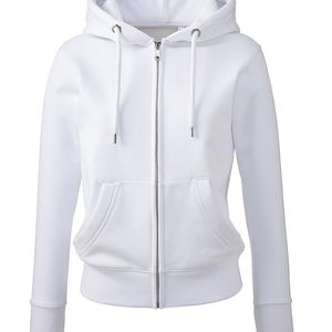 Womens Anthem full-zip hoodie, miniatyr 1