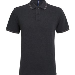 Men's classic fit tipped polo, miniatyr 1