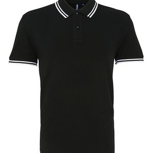 Men's classic fit tipped polo