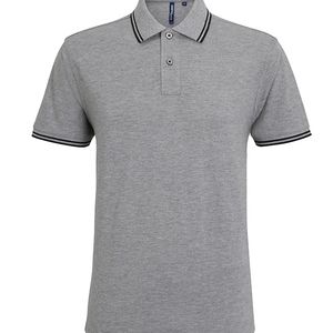 Men's classic fit tipped polo, miniatyr 8