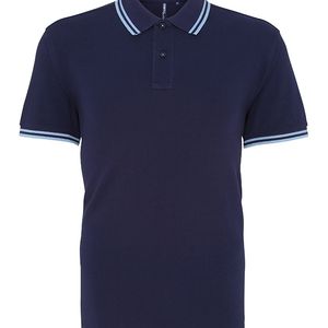 Men's classic fit tipped polo, miniatyr 9
