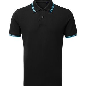 Men's classic fit tipped polo, miniatyr 15