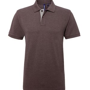 Men's classic fit contrast polo, miniatyr 5