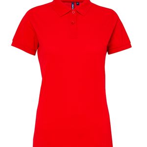 Women's poly/cotton blend polo, miniatyr 4