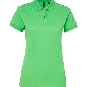 Women's poly/cotton blend polo, miniatyr 6