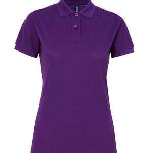 Women's poly/cotton blend polo, miniatyr 12