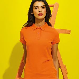 Women's poly/cotton blend polo, miniatyr 5