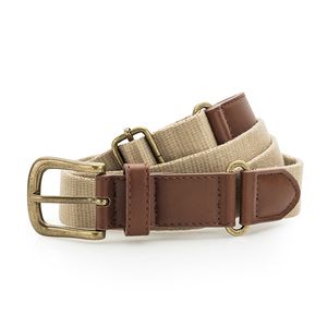 Faux Leather & braid belt, miniatyr 4