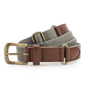 Faux Leather & braid belt, miniatyr 9