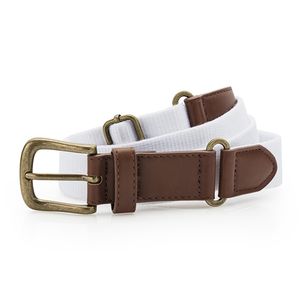 Faux Leather & braid belt, miniatyr 10
