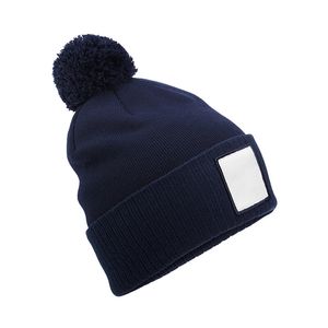 Applique' Patch Pom Beanie, miniatyr 2
