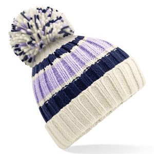 Hygge Striped Beanie, miniatyr 3