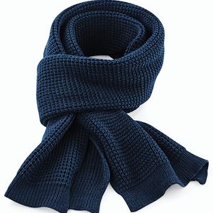 Classic Waffle Knit Scarf, miniatyr 2