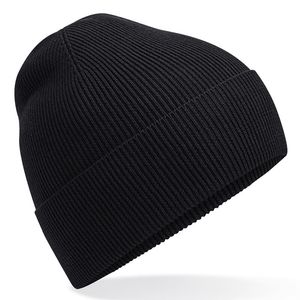 Organic Cotton Fine Knit Beanie, miniatyr 1
