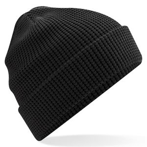 Organic Cotton Waffle Beanie, miniatyr 1