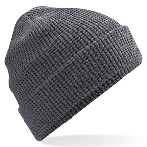 Organic Cotton Waffle Beanie, miniatyr 2