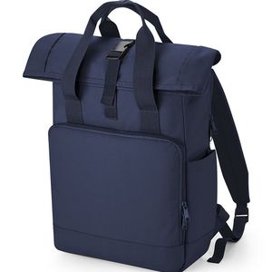 Recycled Twin Handle Roll-Top Laptop Backpack, miniatyr 4