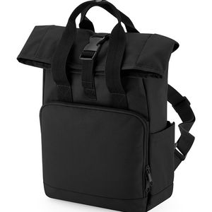 Recycled Mini Twin Handle Roll-Top Backpack, miniatyr 1