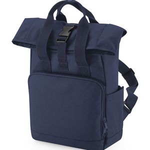 Recycled Mini Twin Handle Roll-Top Backpack, miniatyr 4