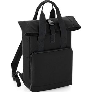 Recycled Twin Handle Roll-Top Backpack, miniatyr 2