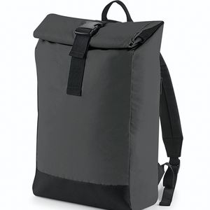 Reflective Roll-Top Backpack, miniatyr 1