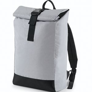Reflective Roll-Top Backpack, miniatyr 2