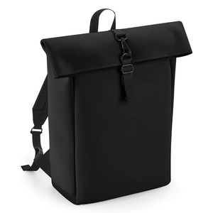 Matte PU Roll-Top Backpack, miniatyr 1