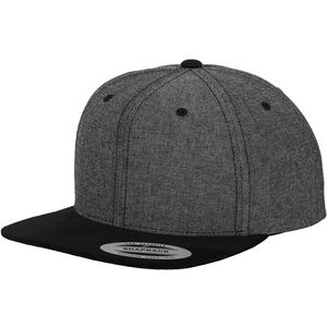 Chambray-Suede Snapback, miniatyr 1