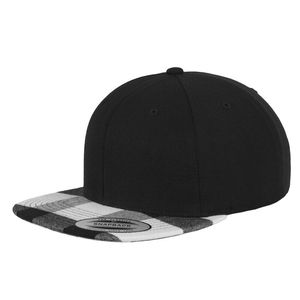 Checked Flanell Peak Snapback, miniatyr 2