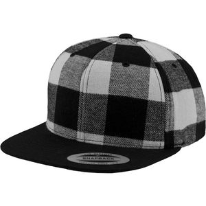 Checked Flanell Snapback, miniatyr 1