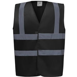 Hi vis 2 band and braces waistcoat